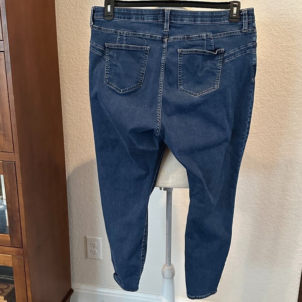 BOLD ELEMENTS Women's Skinny Jeans 20W - Picture 5 of 7